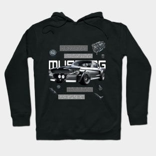 Eleanor Mustang GT-500 Shelby Hoodie